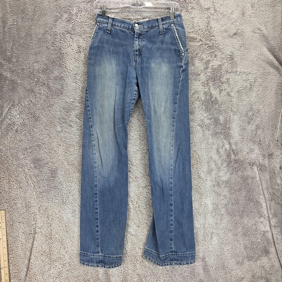 Levi's Other - Vintage Levis Engineered Jeans Mens Blue Twisted Medium Wash Zip Fly Fits 26x30